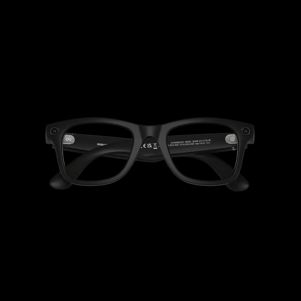 Ray-Ban Meta Wayfarer Matte Black - Gen 2 - HypeFly India View 5