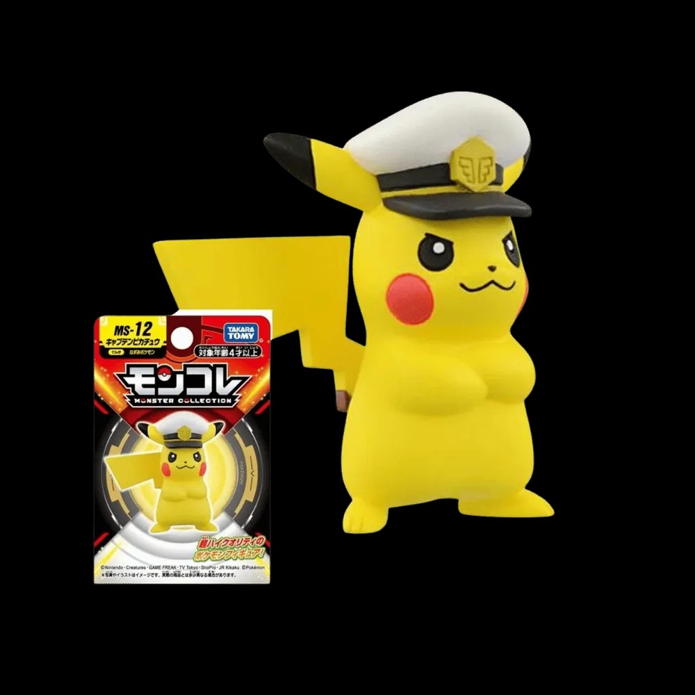 Moncolle MS-12 Captain Pikachu Takara Tomy Tomica Pokemon Monster Figure New - HypeFly India View 1