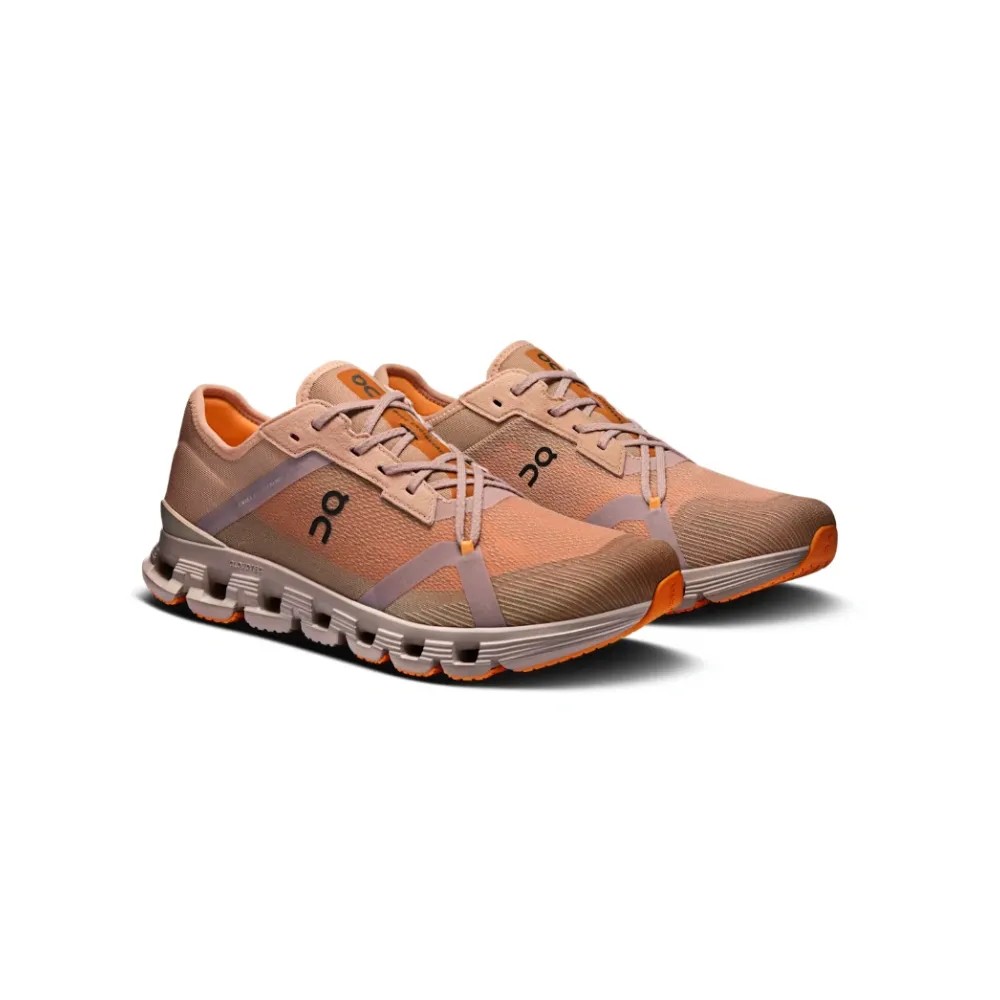 On Running Cloud X 4 AD Rosebrown Tangerine - HypeFly India View 6