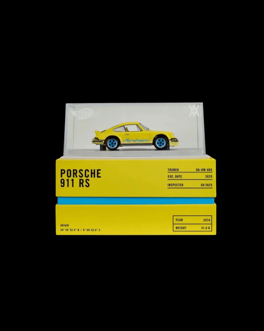Hot Wheels x Daniel Arsham 1973 Porsche 911 RSA - HypeFly India View 1