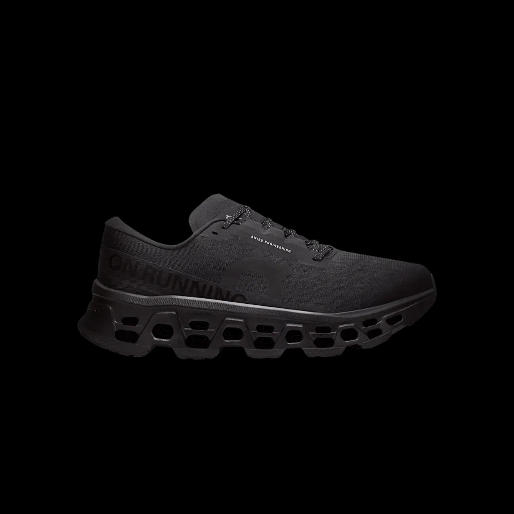 On Running Cloudmonster 3 Wide Black - HypeFly India View 1