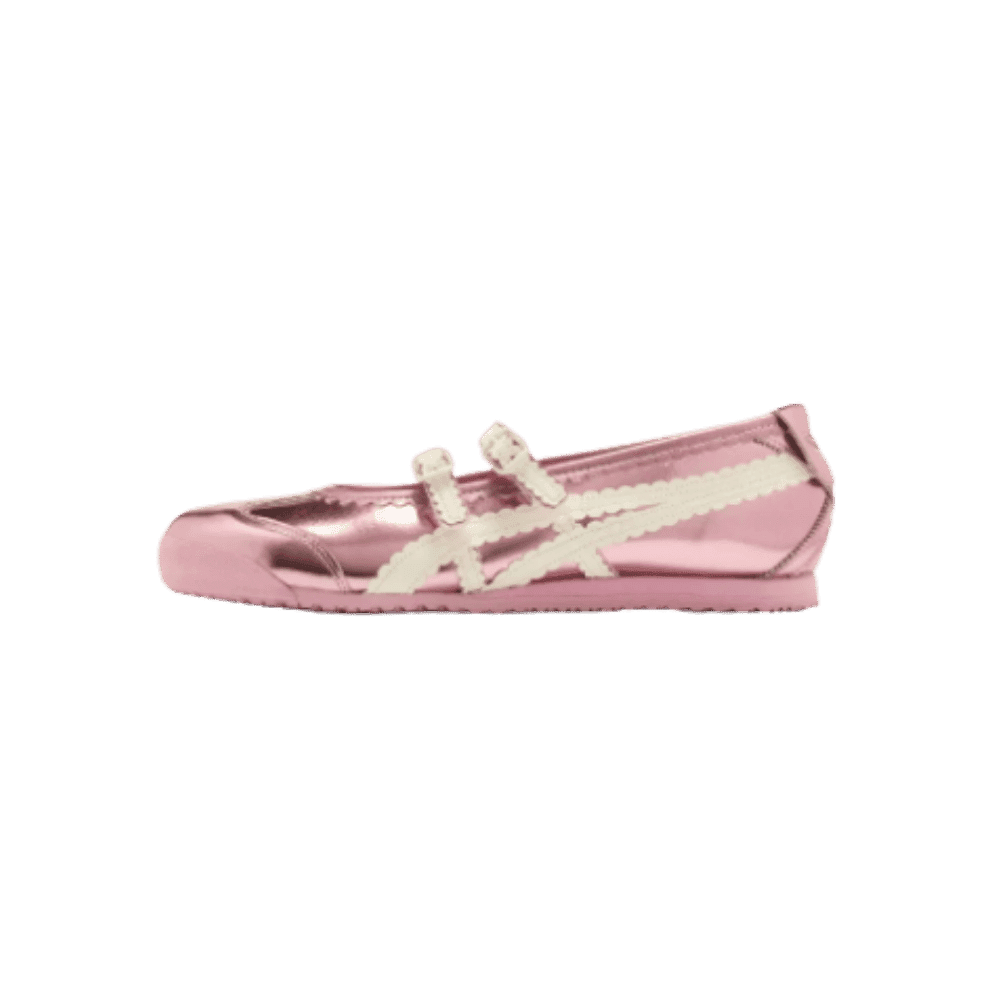 Onitsuka Tiger Mexico 66 TGRS - Metallic Pack Crystal Pink Cream  - HypeFly India View 3