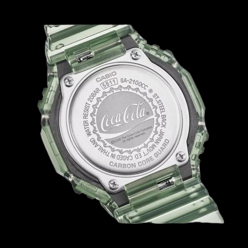 Casio Coca-Cola x G-Shock  (GA-2100CC-3A) - HypeFly India View 8