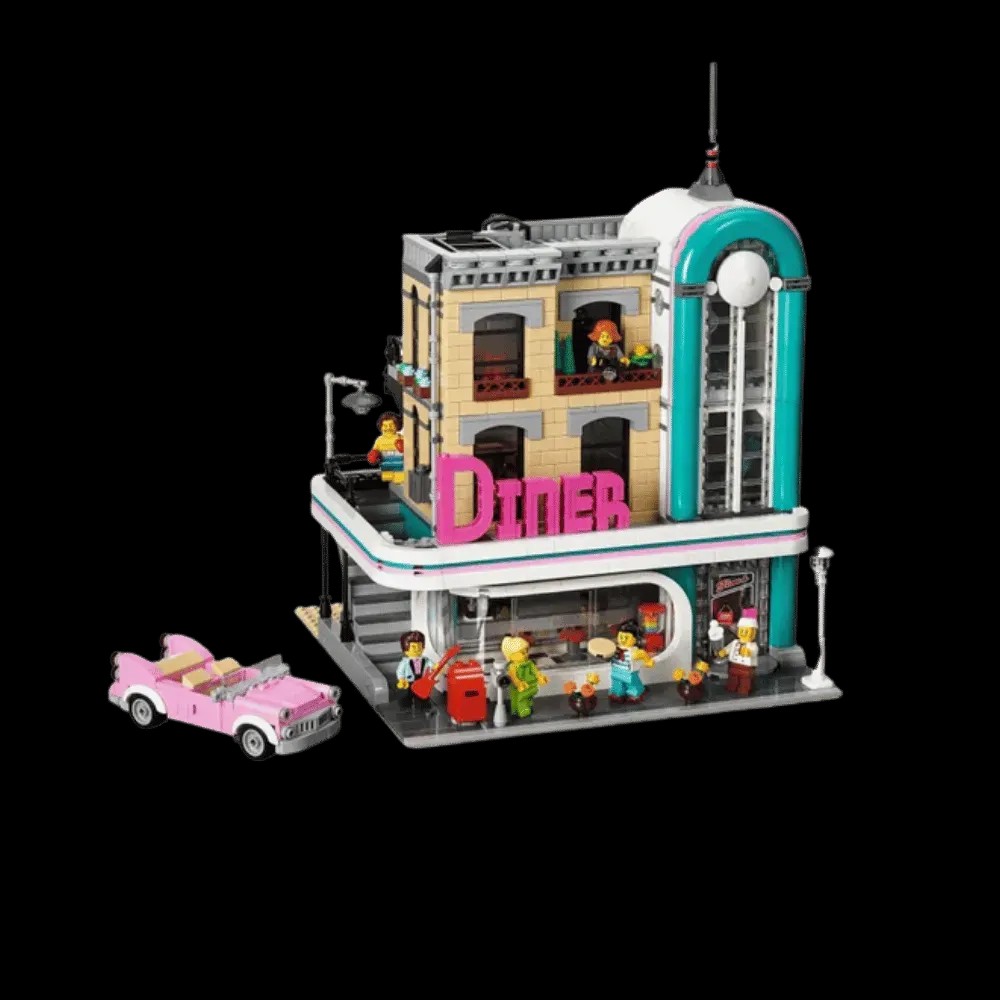 LEGO Creator Downtown Diner Set - HypeFly India View 2