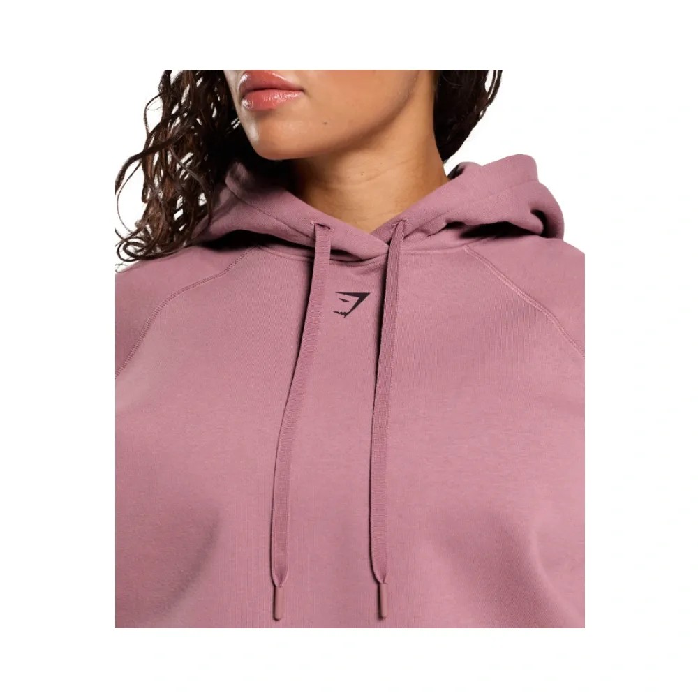 Gymshark Gritty Muscle Mommy Graphic Hoodie Calm Pink - HypeFly India View 6