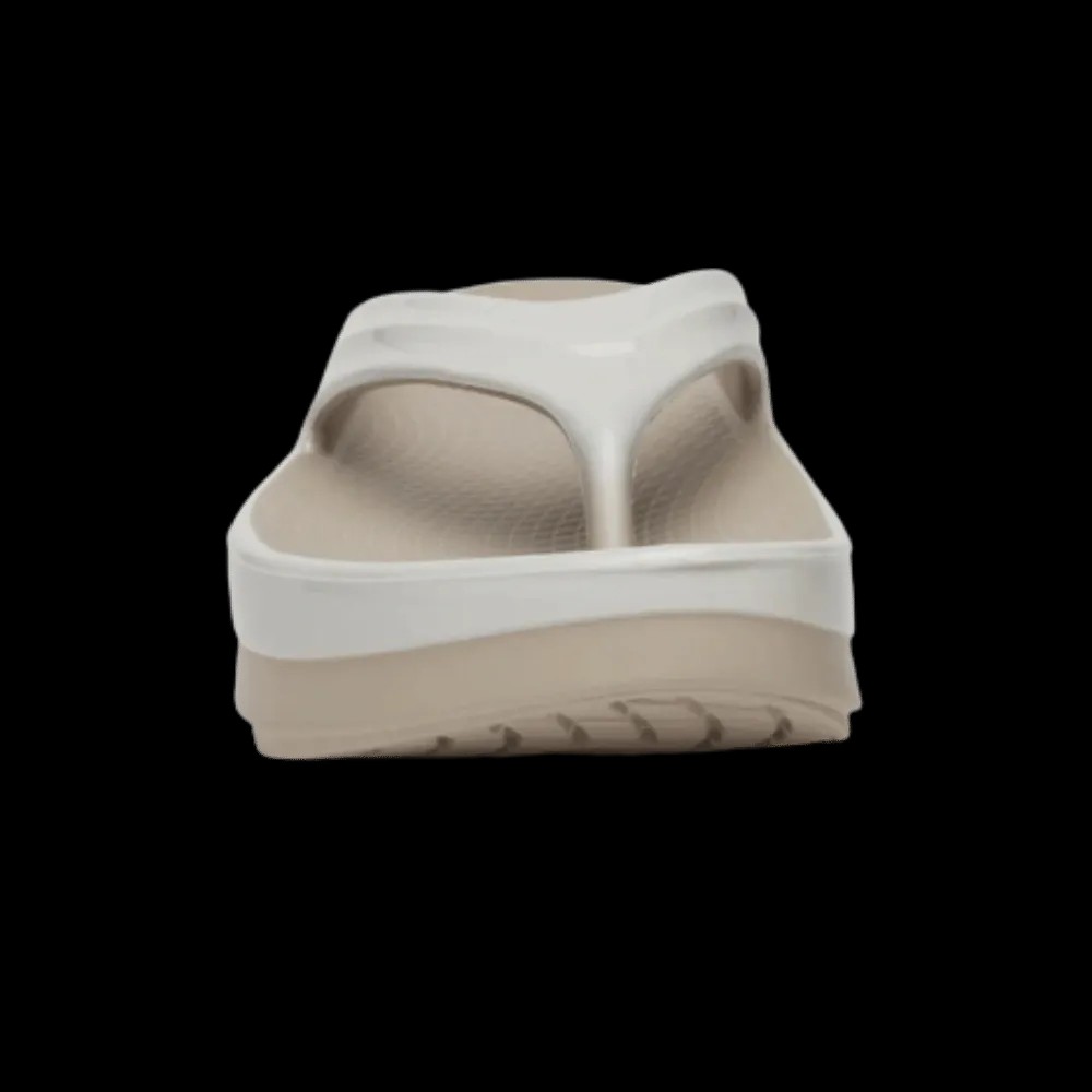 Oofos OOmega OOlala Stacked Sandal - Fog - HypeFly India View 4