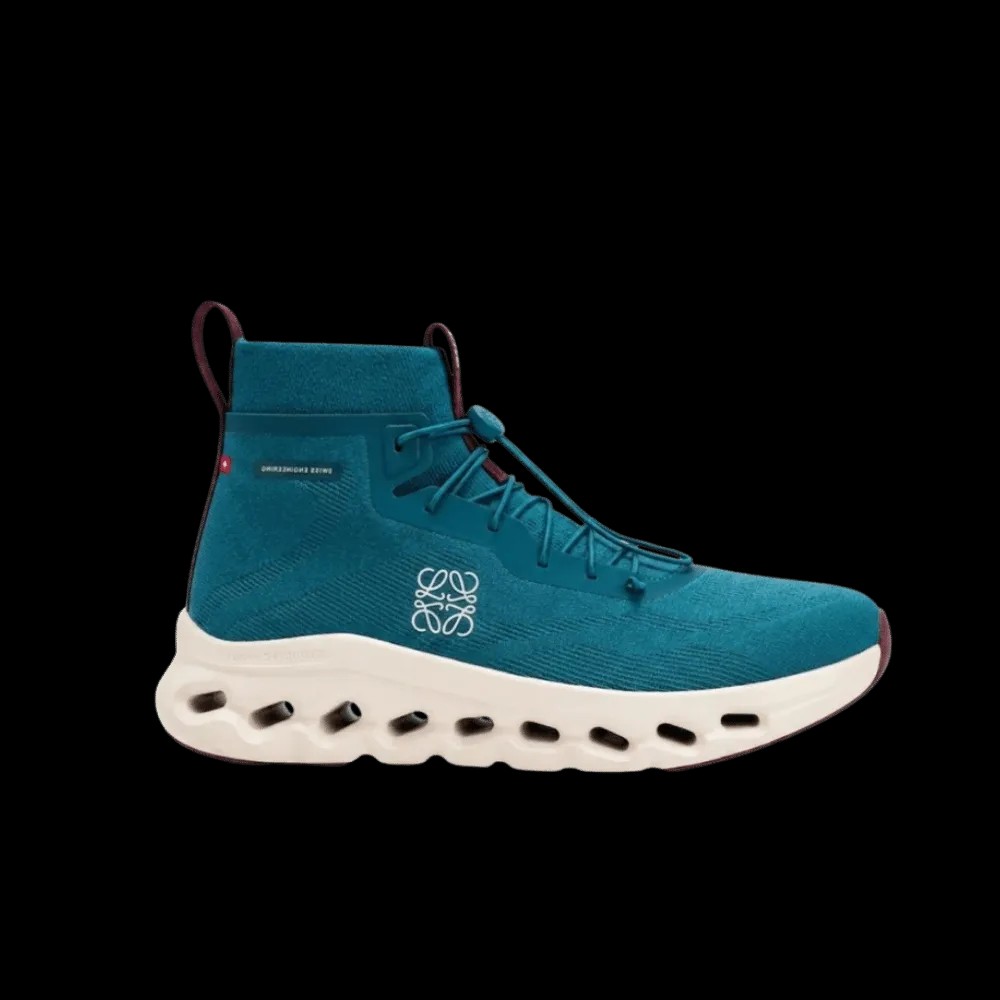 Loewe x On Running Clouditilt High Teal Burgundy - HypeFly India View 1