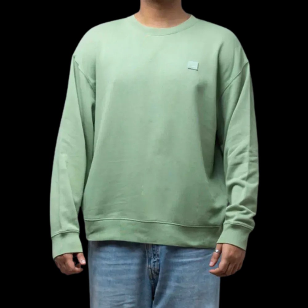 Acne Studios Smiley Patch Crewneck - HypeFly India View 1