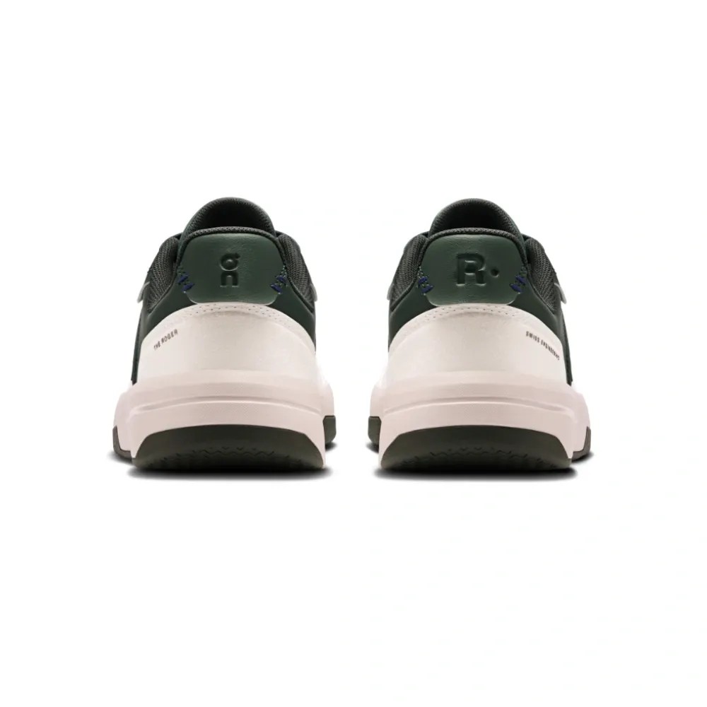 THE ROGER Clubhouse White | Olive On Running  - HypeFly India View 5