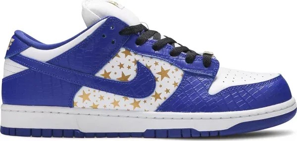 Nike Dunk Low OG SB QS x Supreme 'Hyper Royal' - HypeFly India View 1