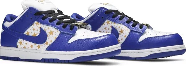 Nike Dunk Low OG SB QS x Supreme 'Hyper Royal' - HypeFly India View 2