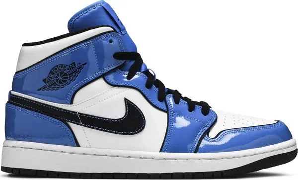 Air Jordan 1 Mid SE 'Signal Blue' - HypeFly India View 1