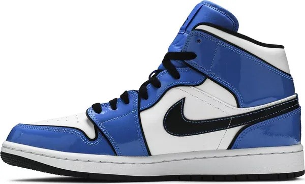 Air Jordan 1 Mid SE 'Signal Blue' - HypeFly India View 4