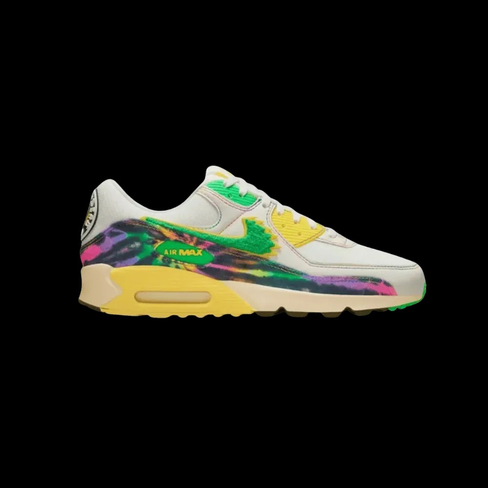 Grateful Dead x University Of Oregon x Nike Air Max 90 'Grateful Ducks' - HypeFly India View 1