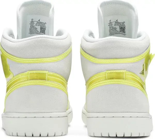 Air Jordan 1 Mid LX 'Off White Opti Yellow' - HypeFly India View 2