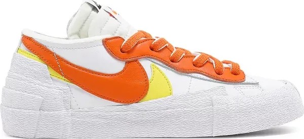 Nike sacai x Blazer Low 'Magma Orange' - HypeFly India View 1