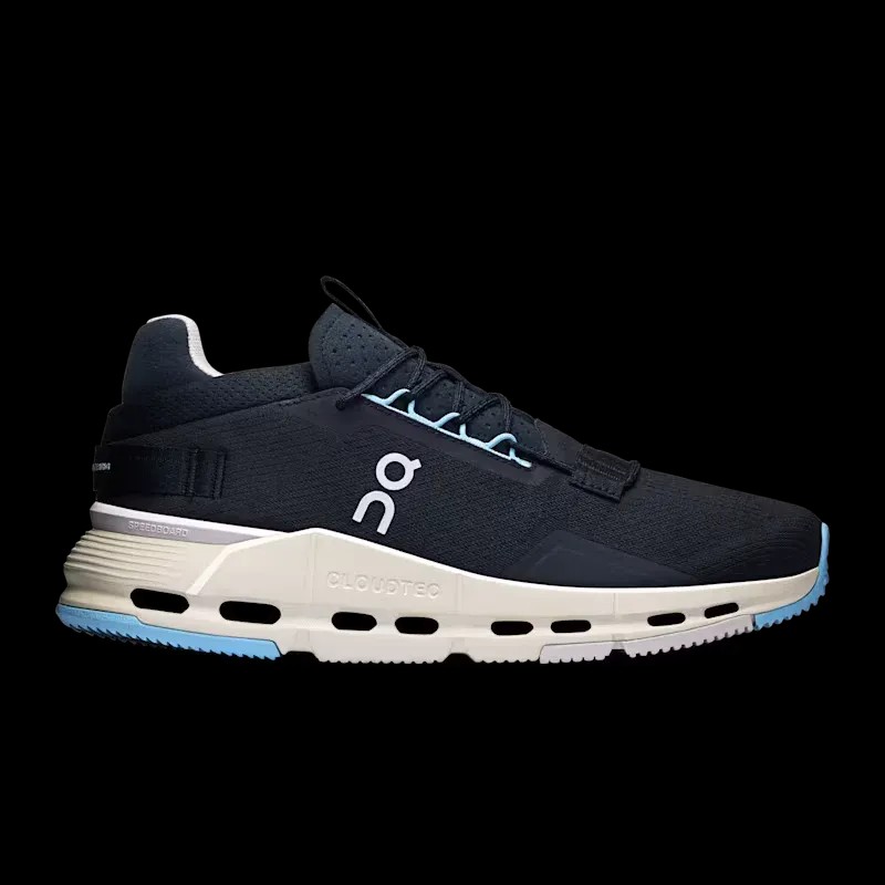 On Running Cloudnova 2 Black Wash - HypeFly India View 1
