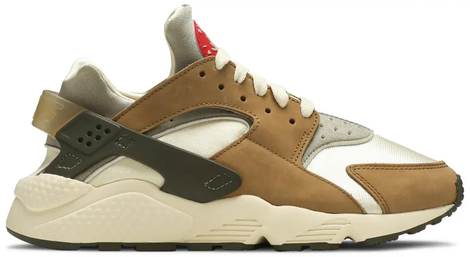 Stussy x Air Huarache LE 'Desert Oak' 2021 - HypeFly India View 1