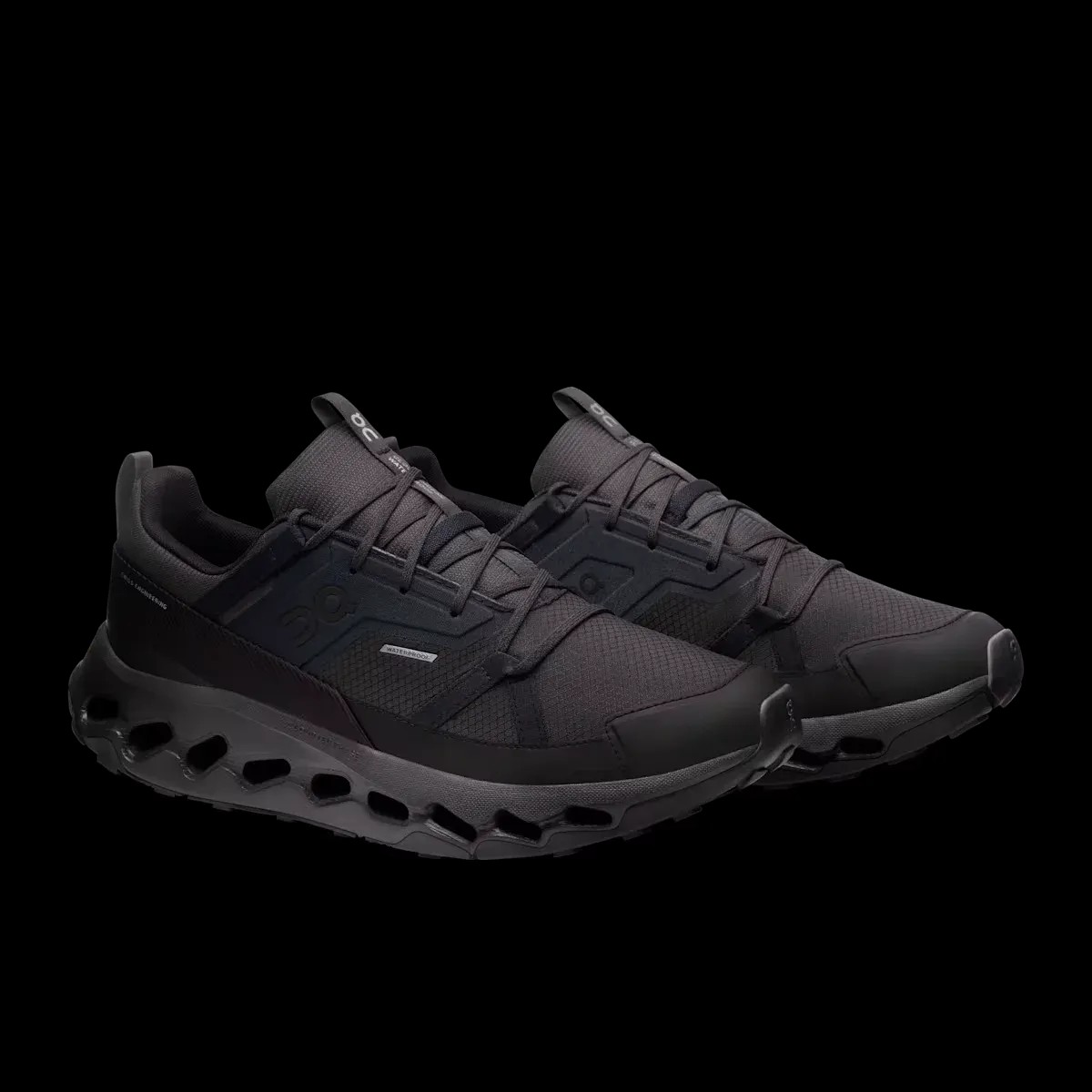 On Running Cloudhorizon Waterproof Black - HypeFly India View 2