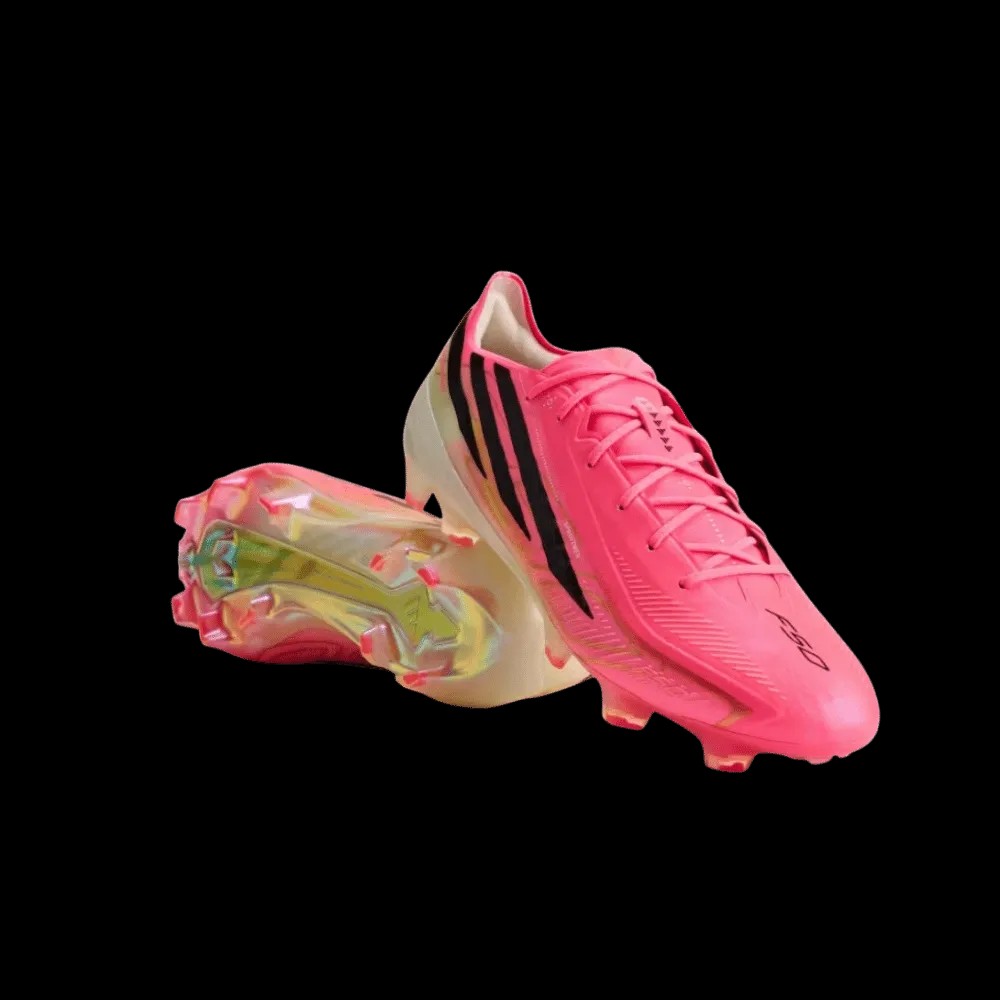 Adidas F50 Hyperfast Elite Firm Ground Soccer Cleats Solar Turbo - HypeFly India View 2