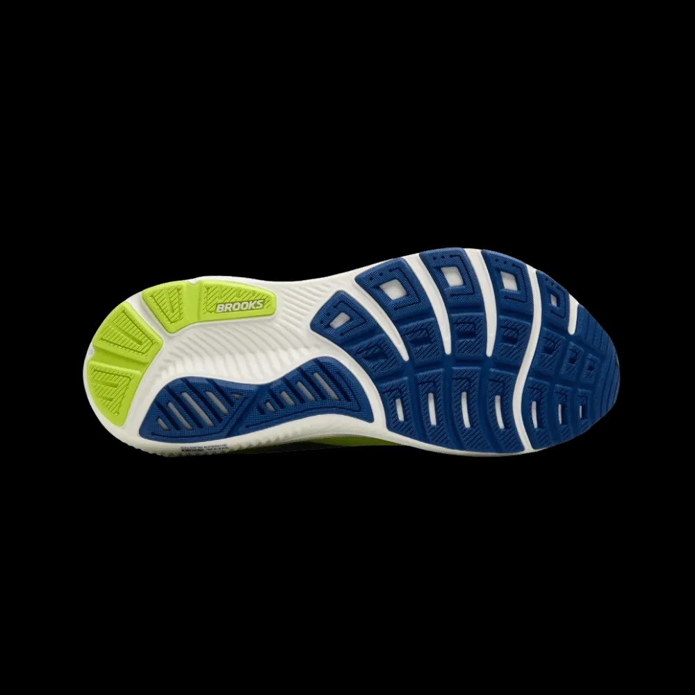 Brooks Ghost 17 Acid Lime Navy White - HypeFly India View 3
