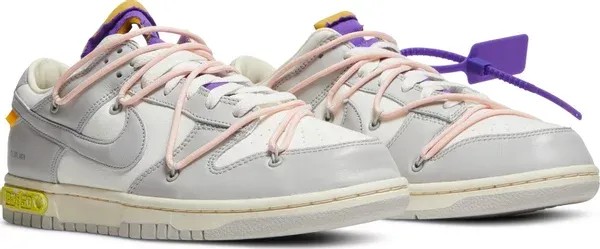 Nike Dunk Low x Off-White 'Lot 24 of 50' - HypeFly India View 3