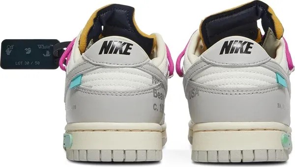 Nike Dunk Low x Off-White 'Lot 30 of 50' - HypeFly India View 3