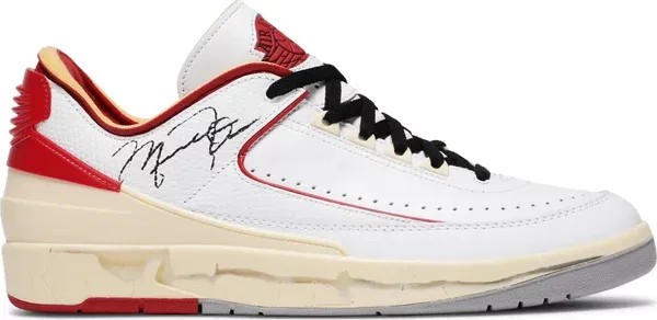 Off-White x Air Jordan 2 Retro Low SP 'White Varsity Red' - HypeFly India View 1