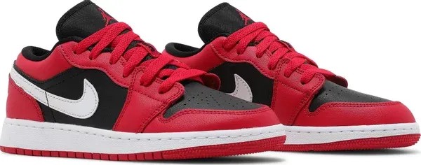 Air Jordan 1 Low GS 'Black Very Berry' - HypeFly India View 3