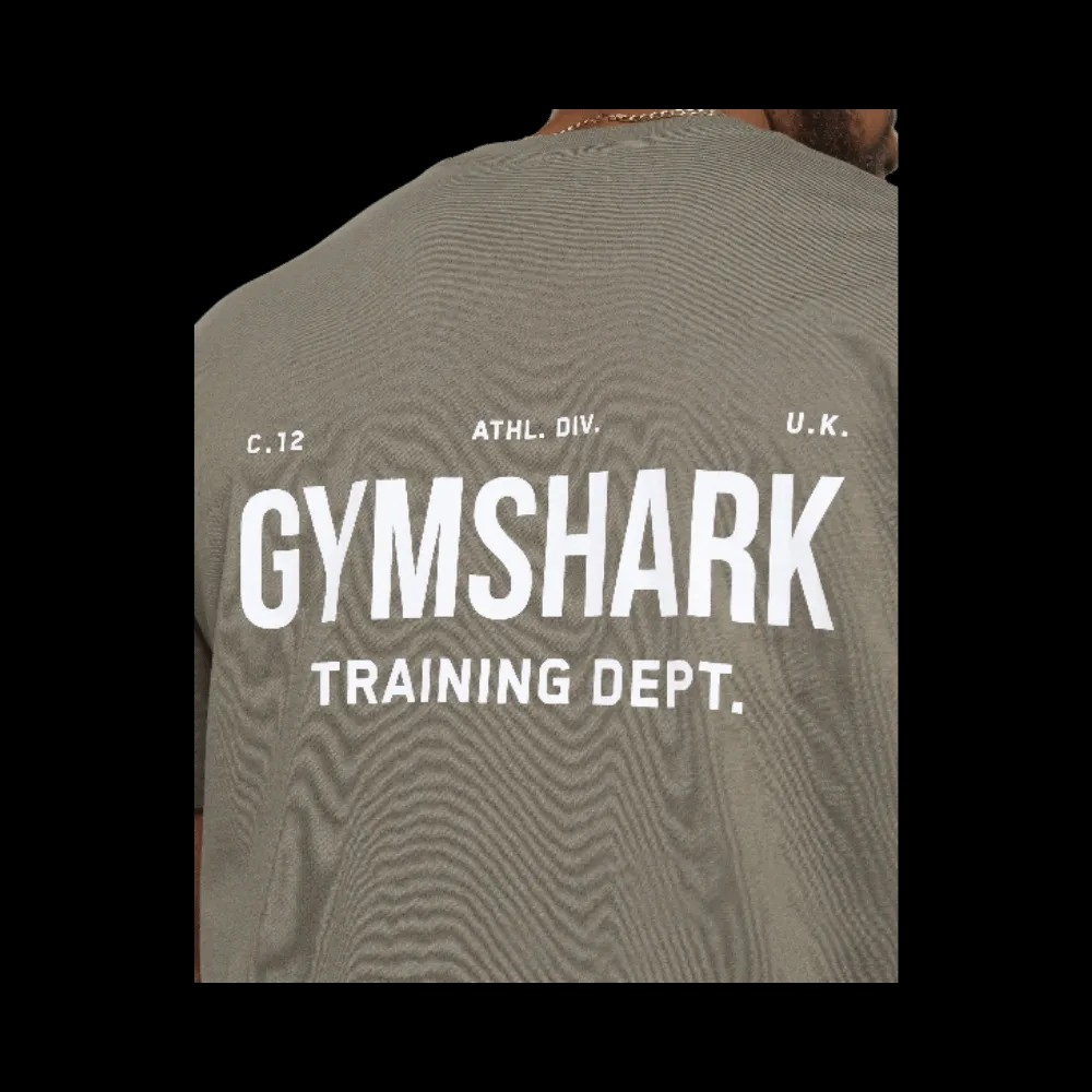 Gymshark Power Training Dept. T-Shirt Camo Brown - HypeFly India View 5