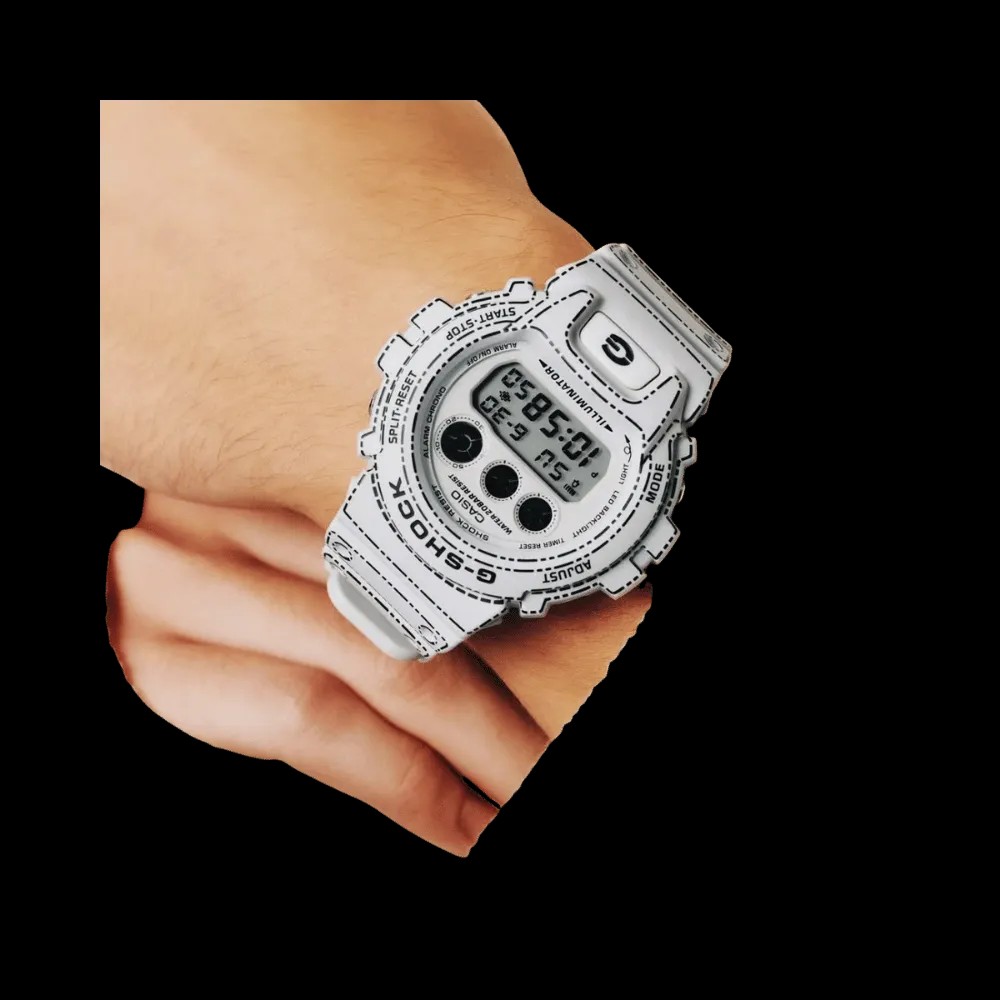 Casio Digital 6900 Series DW-6900RGM-5 - HypeFly India View 5