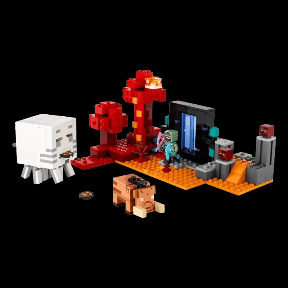 Lego Minecraft The Nether Portal Ambush - HypeFly India View 3