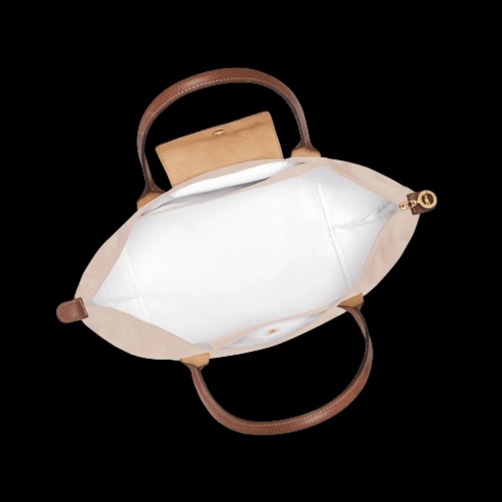 Longchamp Le Pliage Original M Tote bag Paper - Recycled canvas - HypeFly India View 3