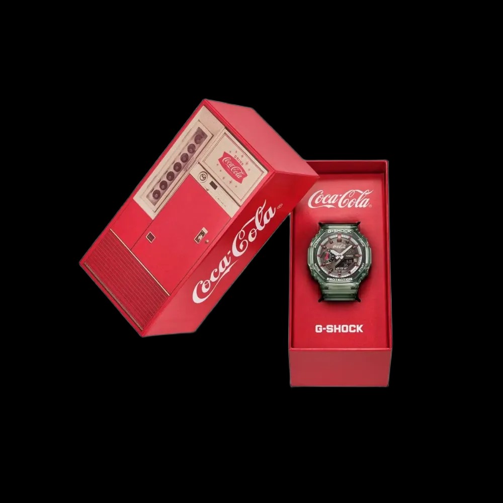 Casio Coca-Cola x G-Shock  (GA-2100CC-3A) - HypeFly India View 2