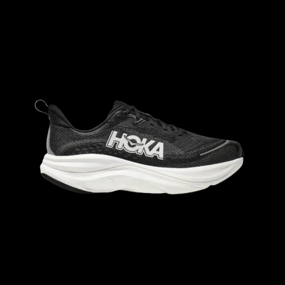 Hoka Skyflow Black And White - HypeFly India View 1