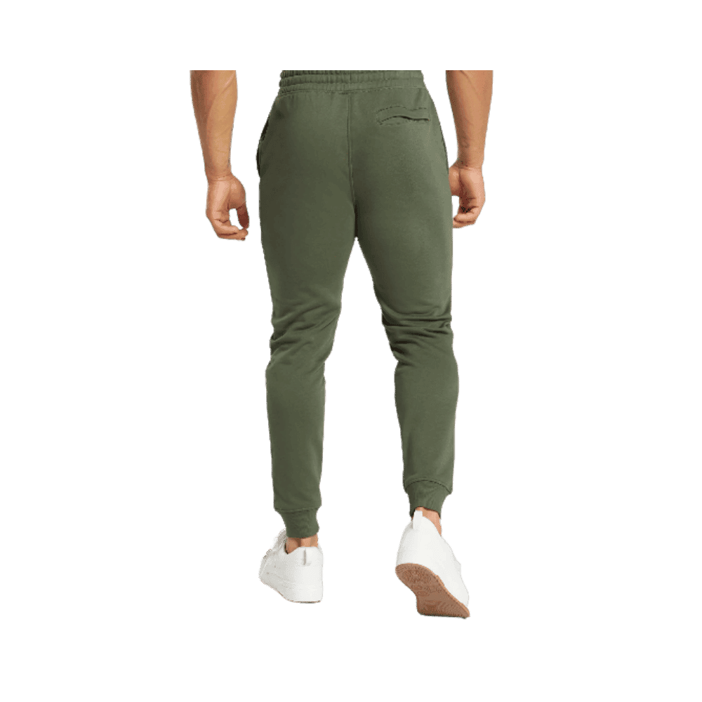 Gymshark Crest Joggers Core Olive - HypeFly India View 2