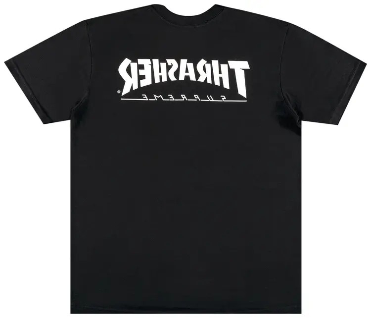 Supreme Thrasher Game Tee Black - HypeFly India View 1