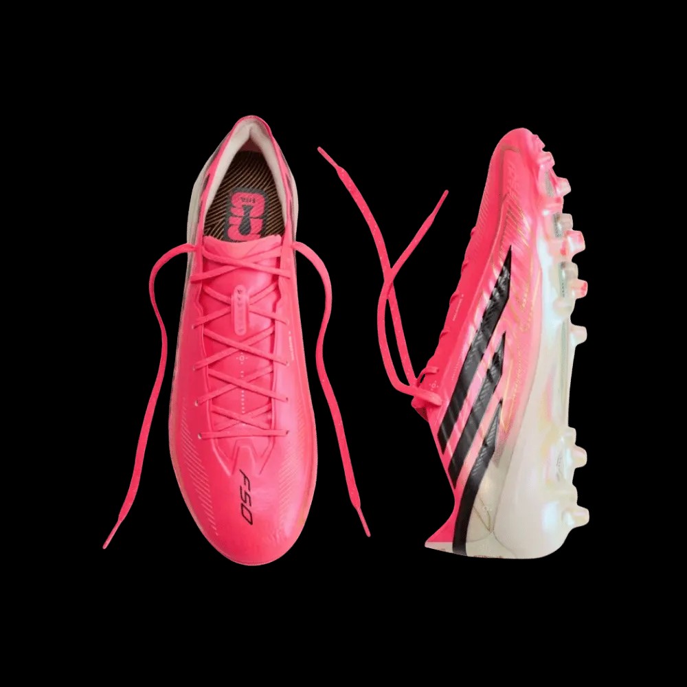 Adidas F50 Hyperfast Elite Artificial Ground Soccer Cleats Solar Turbo - HypeFly India View 4