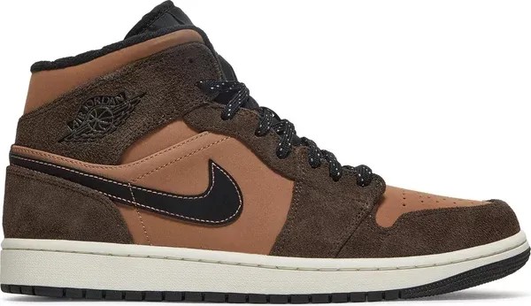 Air Jordan 1 Mid SE 'Dark Chocolate' - HypeFly India View 1
