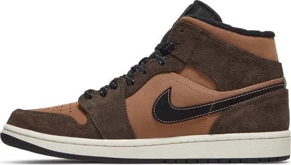 Air Jordan 1 Mid SE 'Dark Chocolate' - HypeFly India View 4