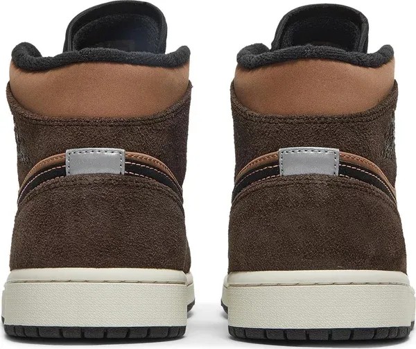 Air Jordan 1 Mid SE 'Dark Chocolate' - HypeFly India View 3