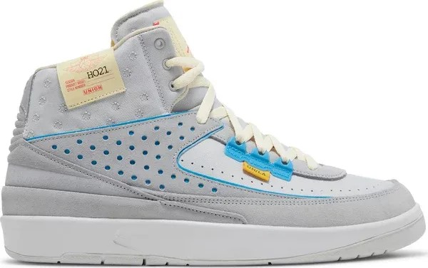 Nike Air Jordan 2 Retro x Union LA SP 'Grey Fog - HypeFly India View 1