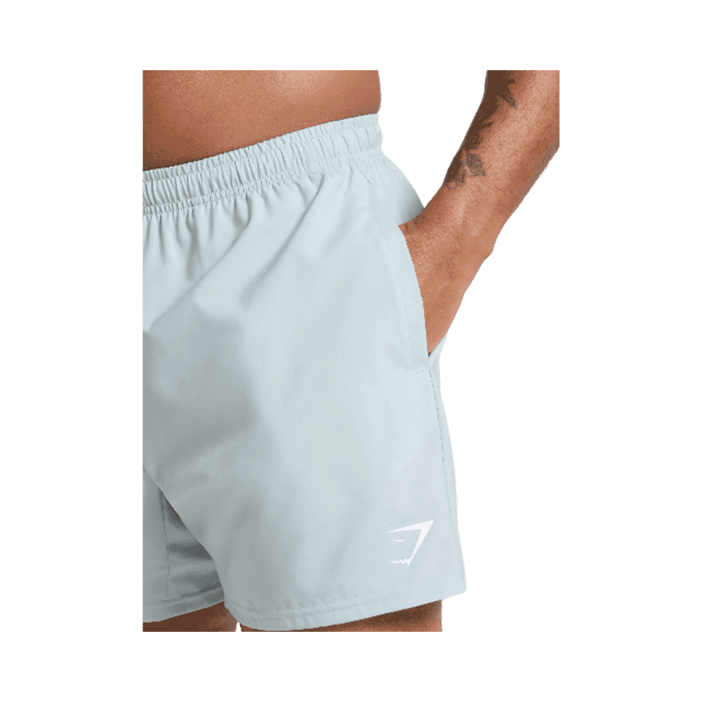Gymshark Arrival 5" Shorts Cool Blue - HypeFly India View 3