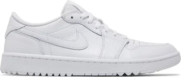 Air Jordan 1 Low Golf 'Triple White' - HypeFly India View 1