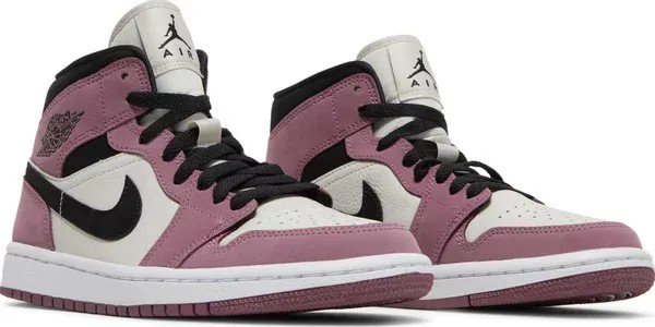 Air Jordan 1 Mid SE 'Berry Pink' - HypeFly India View 3