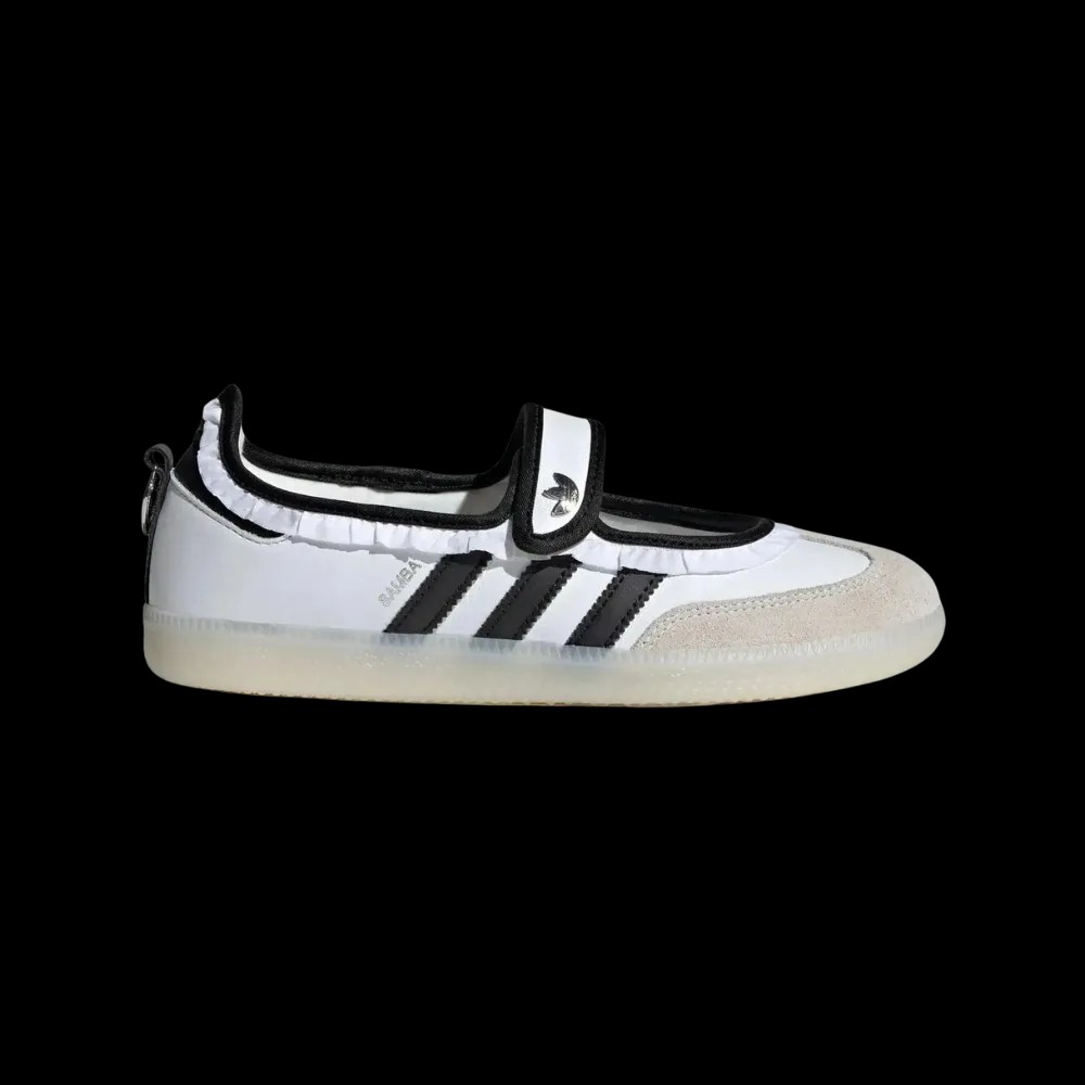 Adidas Samba Jane White and Black - HypeFly India View 1