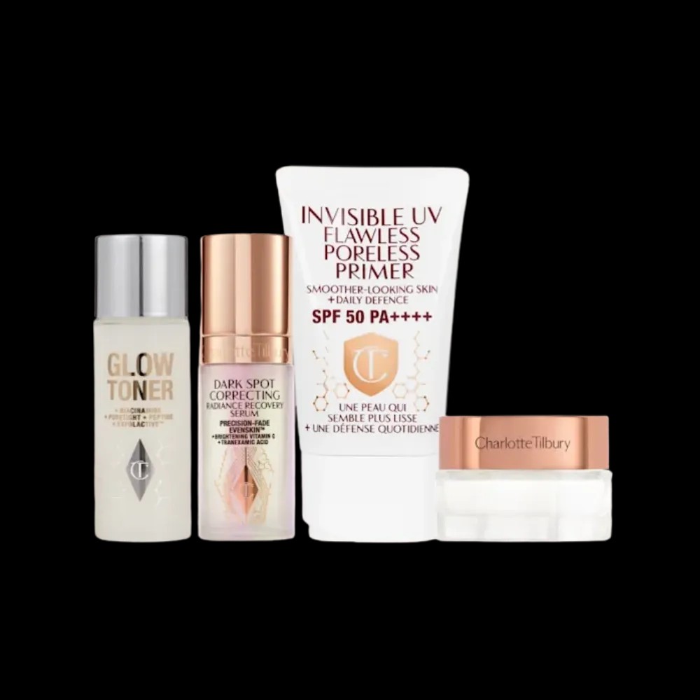 Charlotte Tilbury Dark Spot Correcting Protect, Hydrate & Glow Kit - HypeFly India View 1