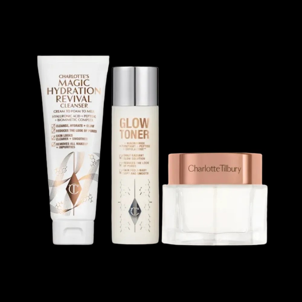 Charlotte Tilbury Magic Cleanse, Tone & Glow Set - HypeFly India View 1