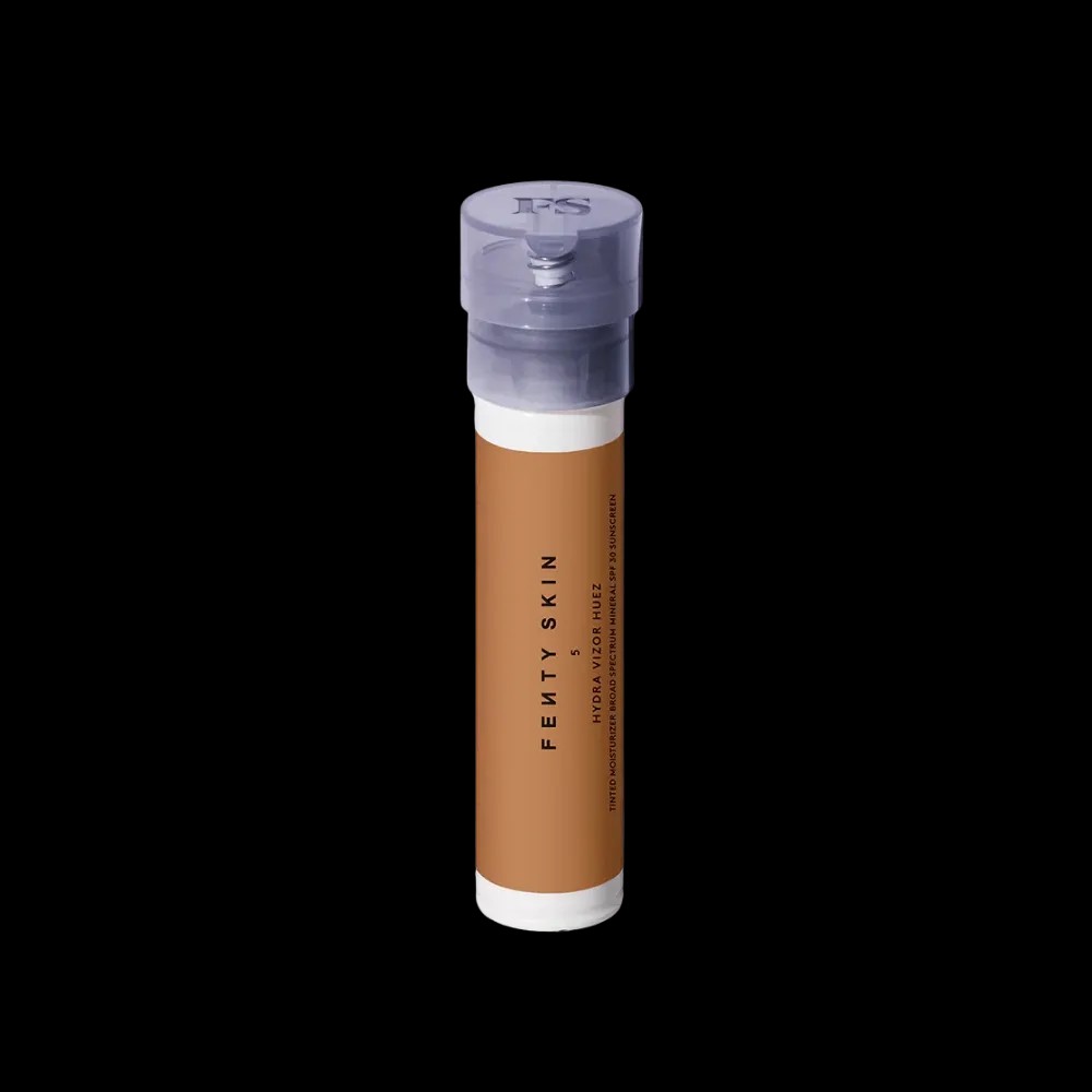 Fenty Hydra Vizor Huez Tinted Moisturizer Broad Spectrum Mineral SPF 30 Sunscreen Refill 5 - Medium - HypeFly India View 1