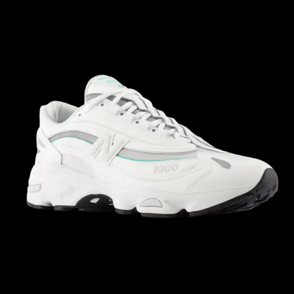 New Balance 1000 'White Aqua' JD Exclusive - HypeFly India View 2